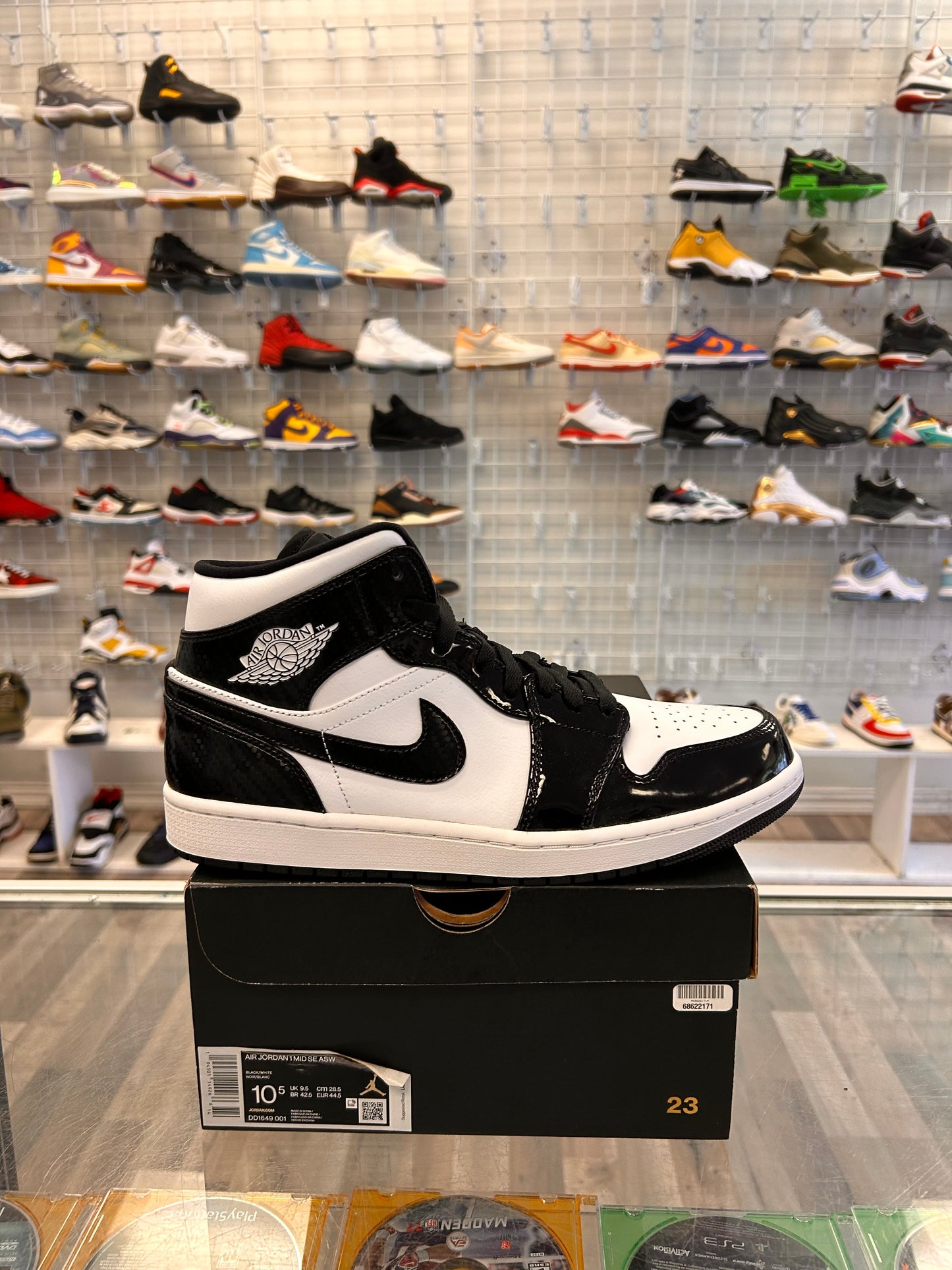 Allstar Mid 1s Size 10.5