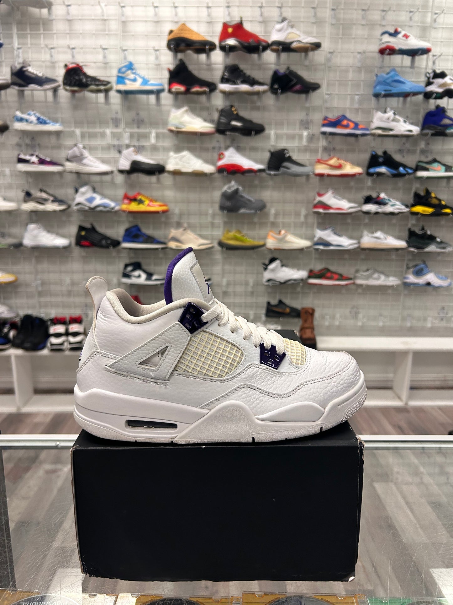 Metallic 4s Purple Size 7y