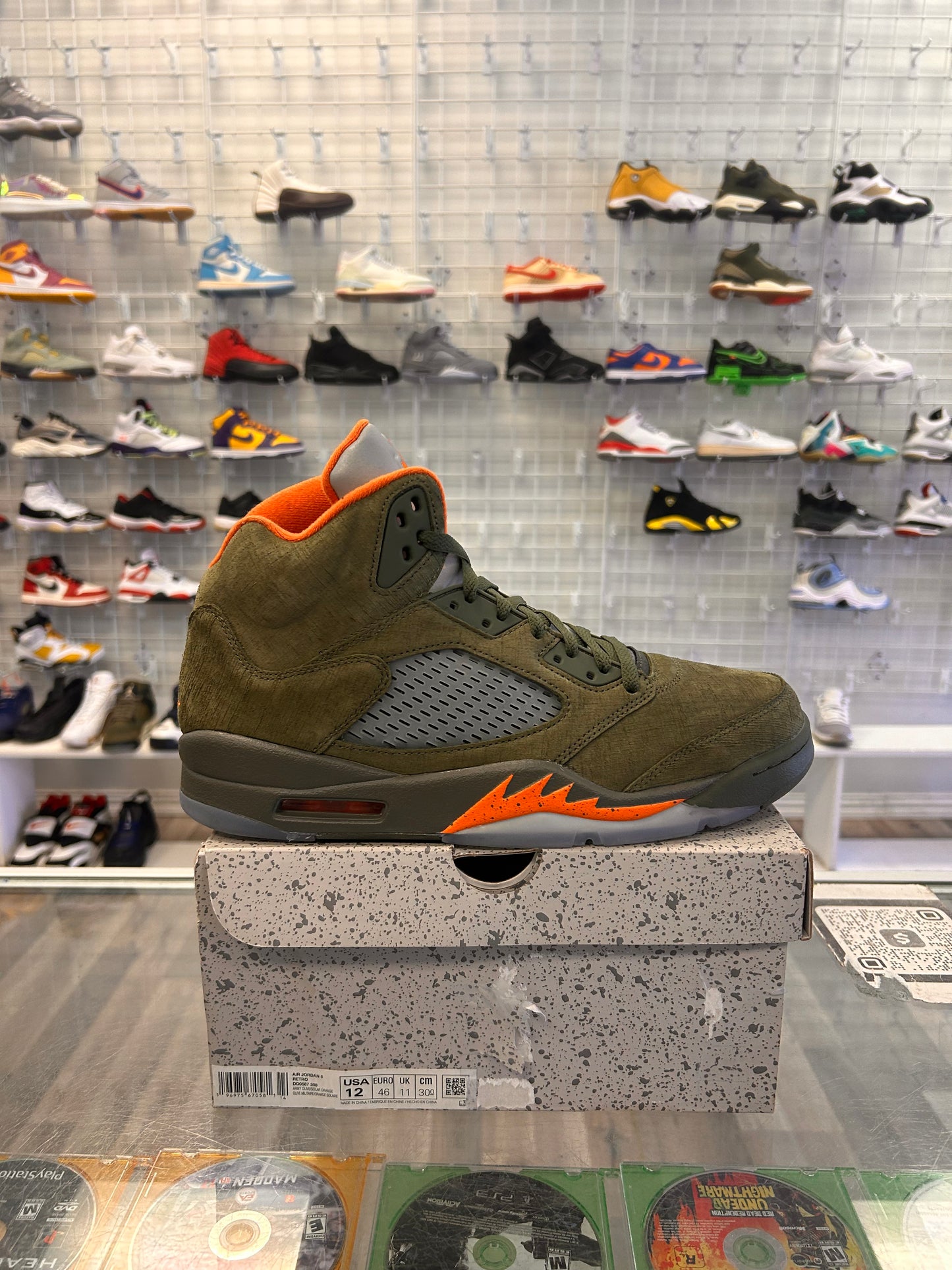 Olive 5s Size 12