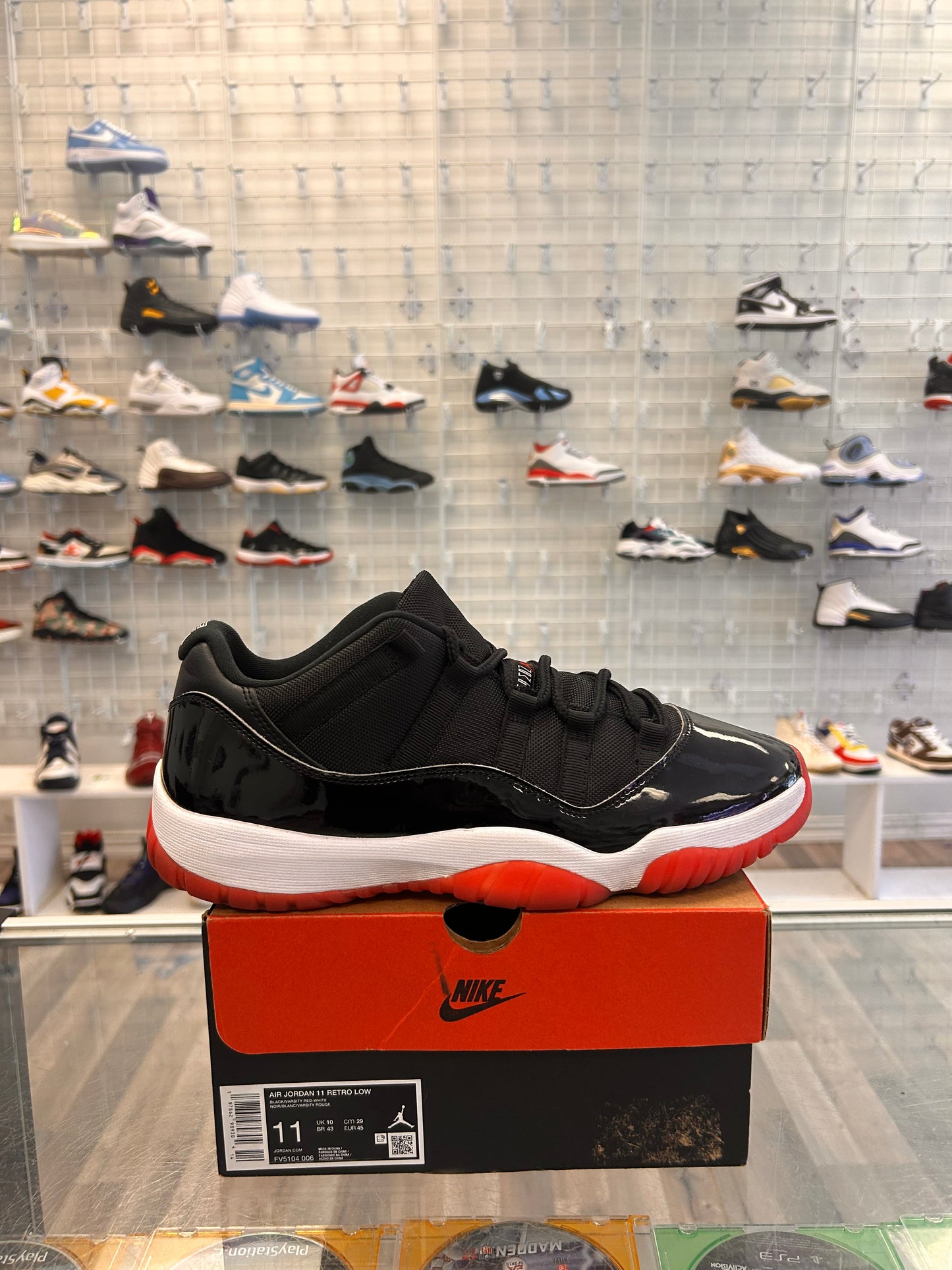 Bred 11s Low Size 11