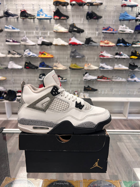 White Cement 4s Size 7y