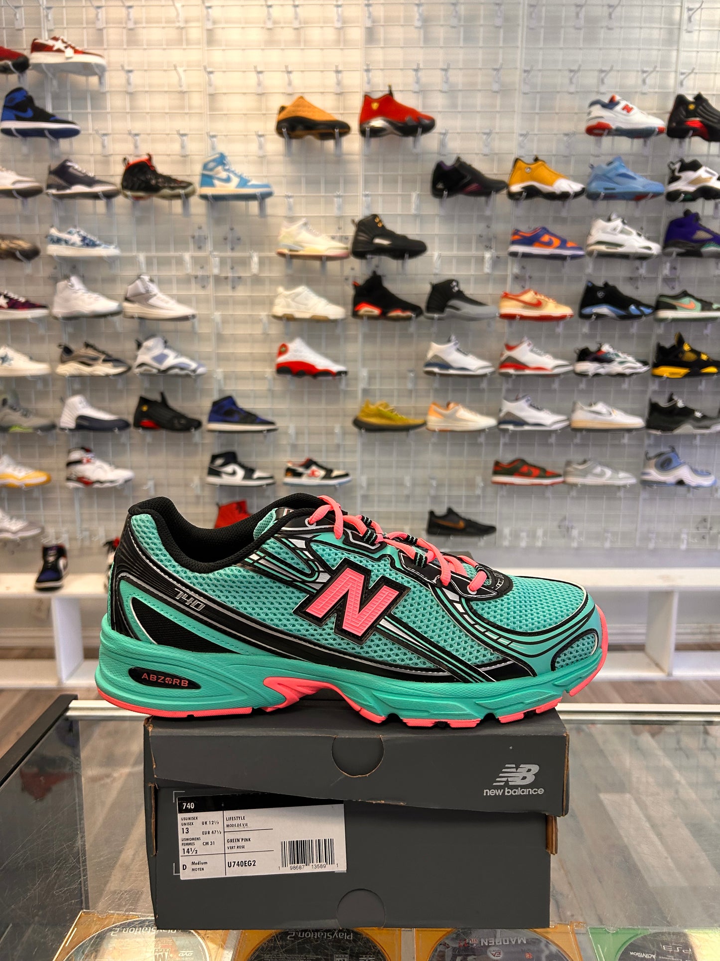 New Balance 740 South Beach Size 13