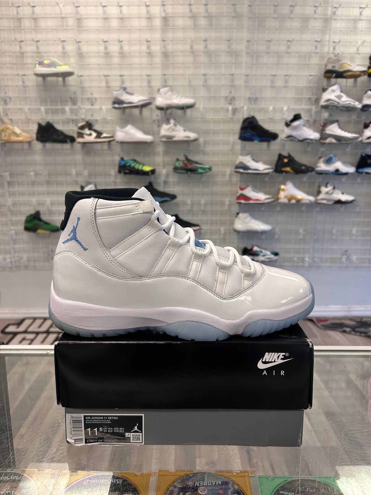 Legend Blue 11s Size 11.5