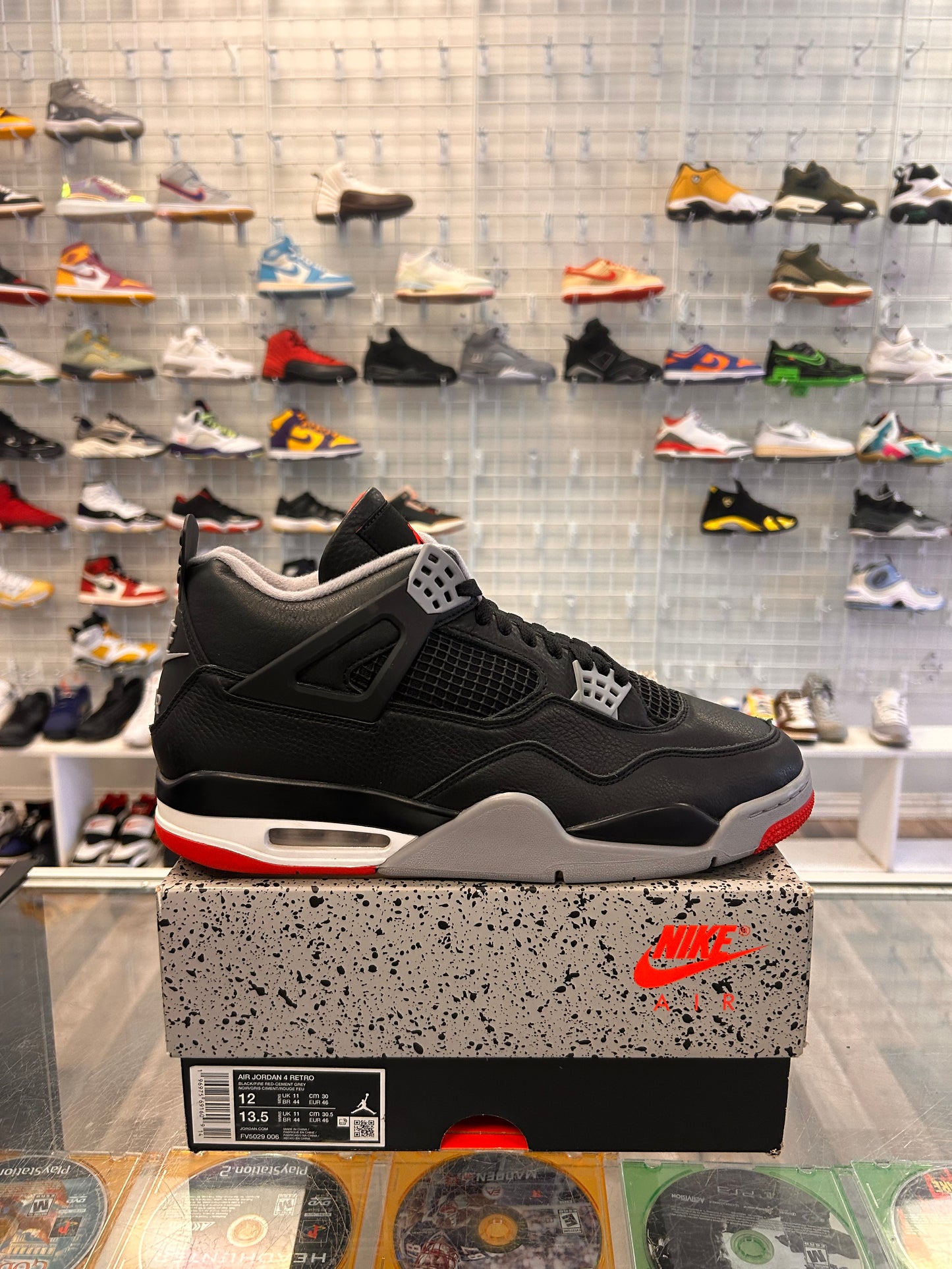 Bred 4s Reimagined Size 12