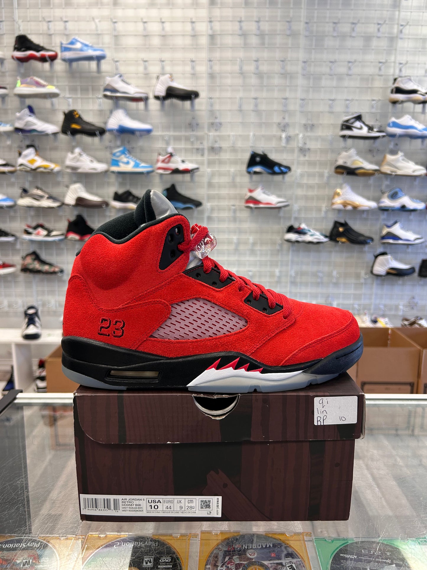 Raging Bull 5s Size 10
