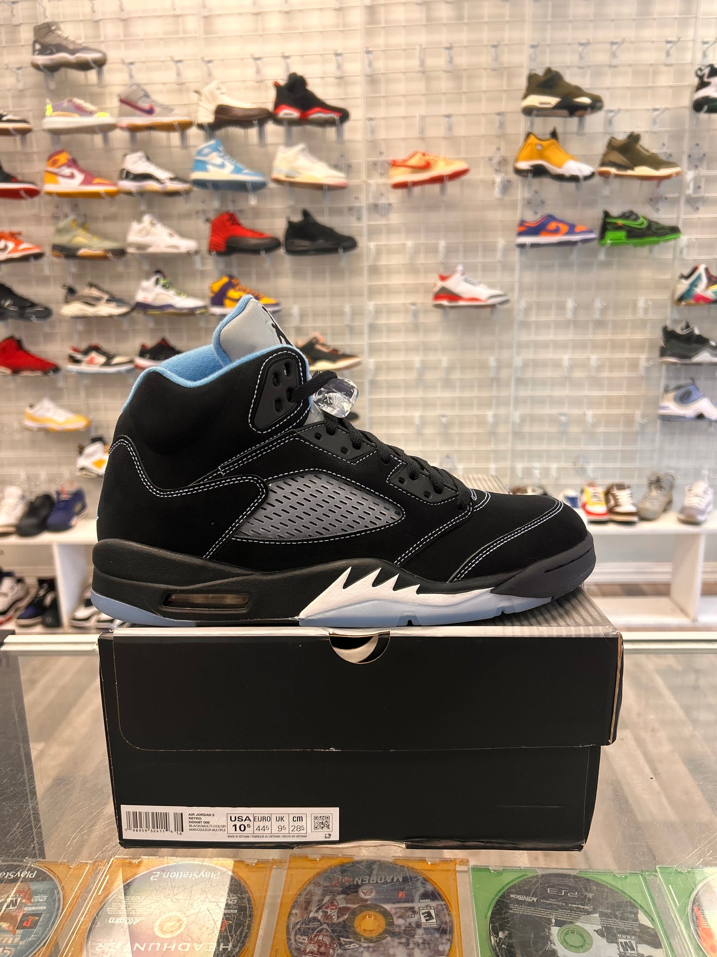 University Blue 5s Size 10.5
