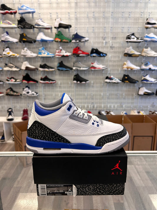 Racer Blue 3s Size 7y