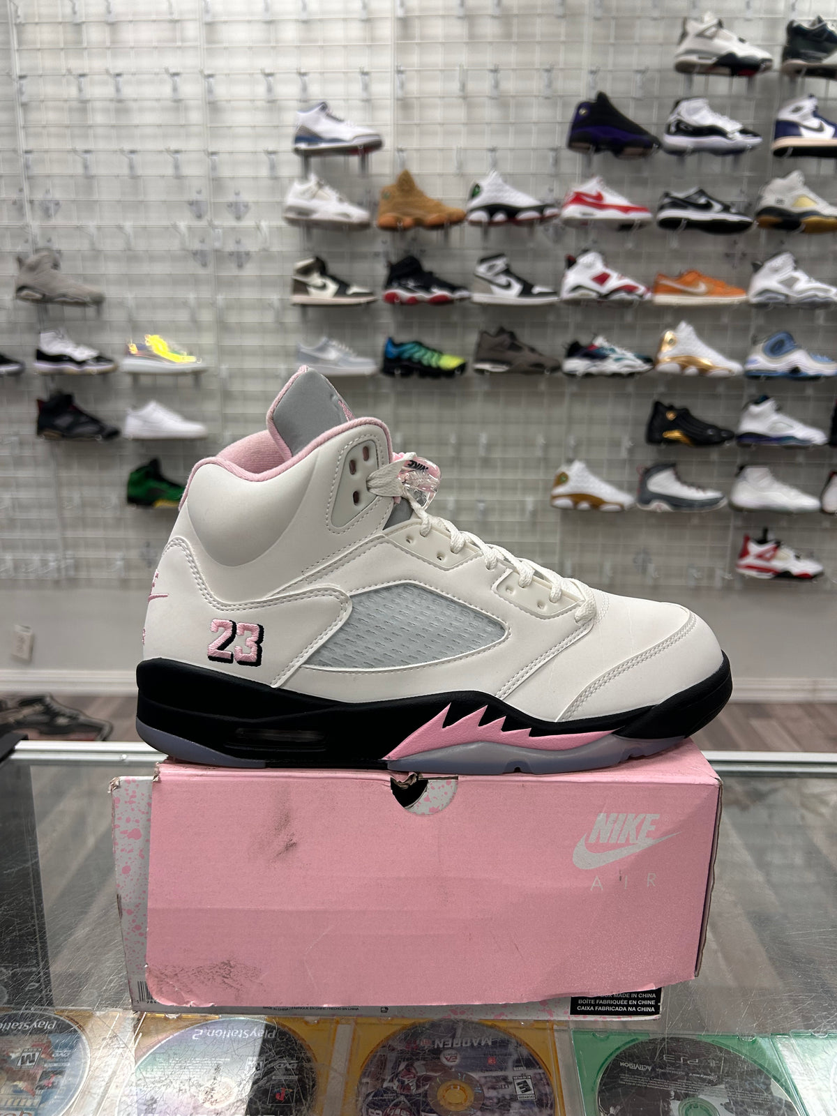 Soft Pink 5s Size 10