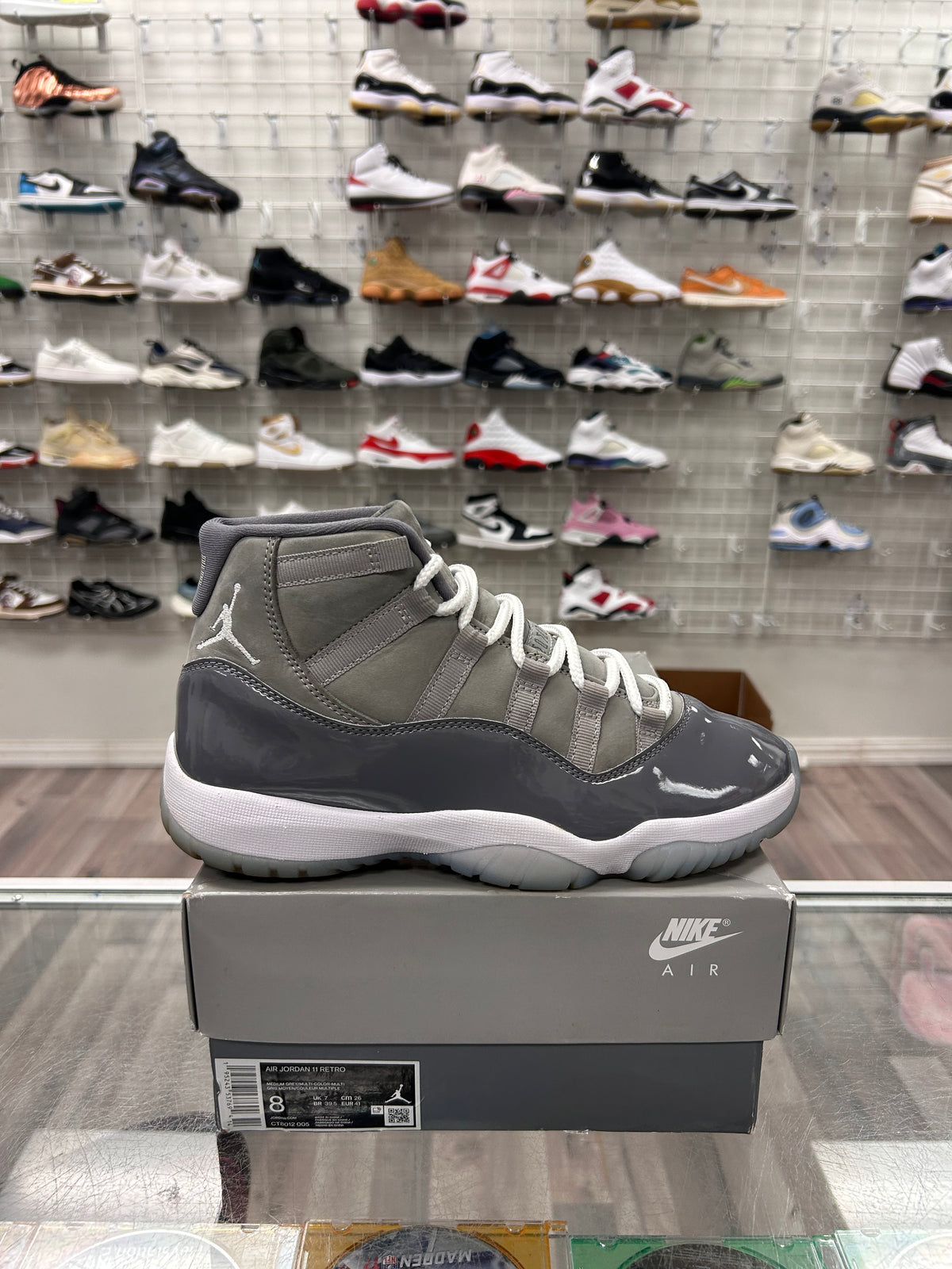 Cool Grey 11s Size 8