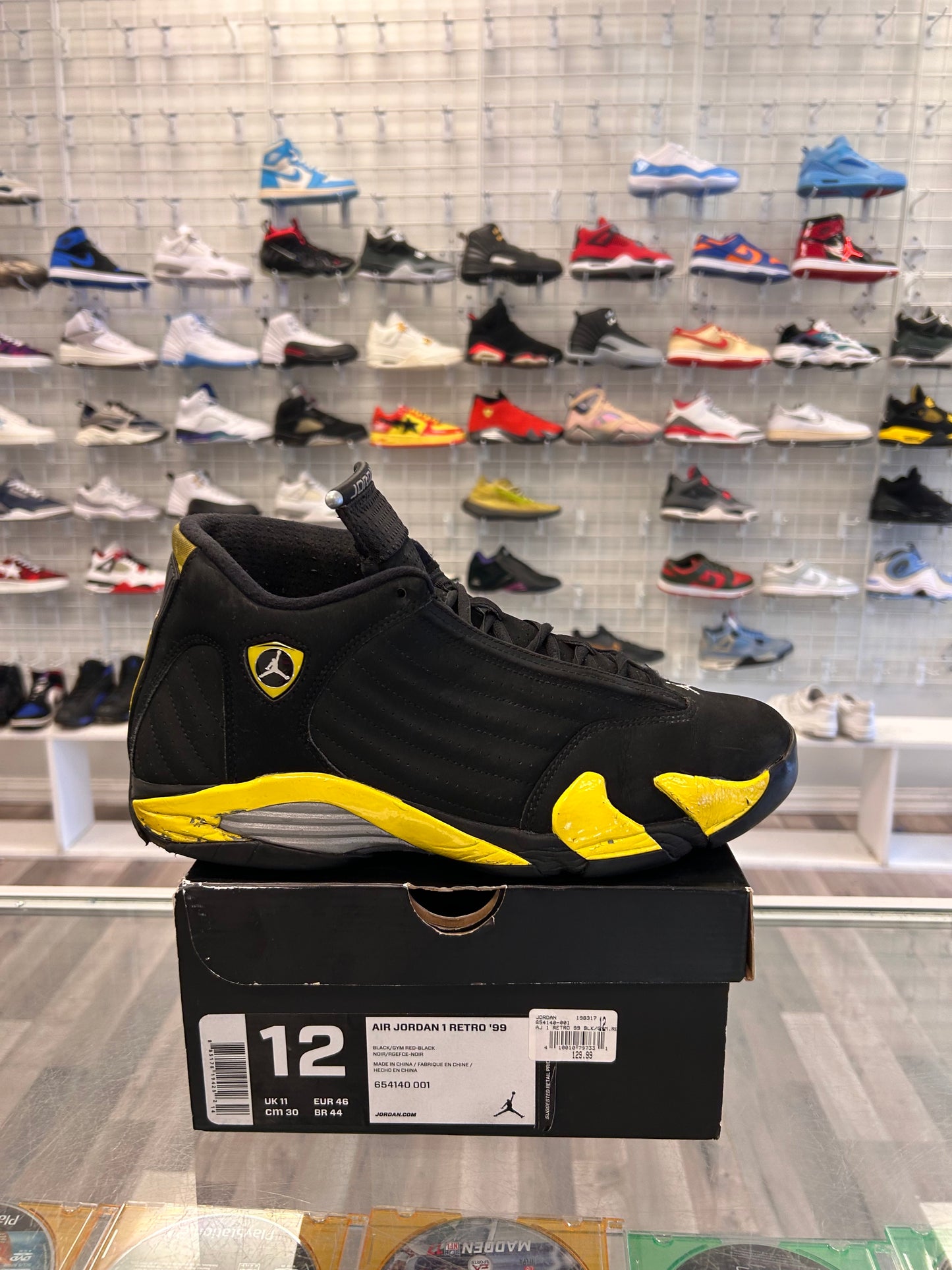 Yellow Thunder 14s Size 12