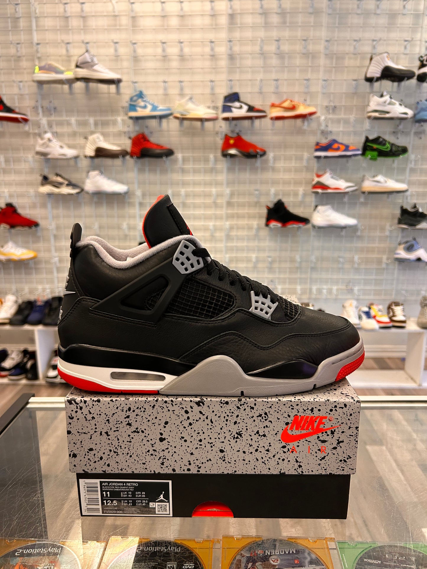 Bred 4s Reimagined Size 11